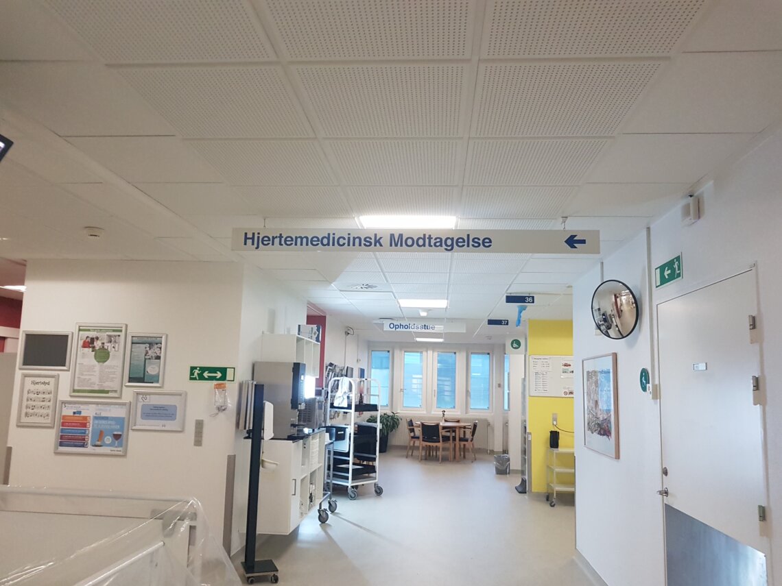 Hjertemedicinsk afd.